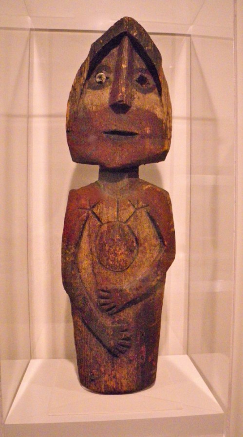 Pre-Columbian statue at the Walters