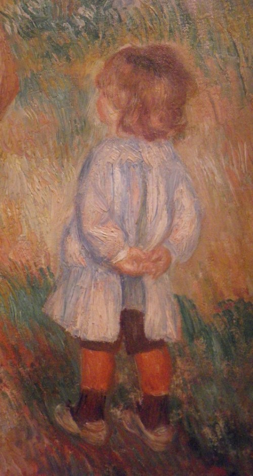 "Washerwomen" detail