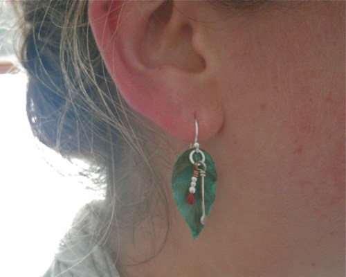 Bettina modeling patina!