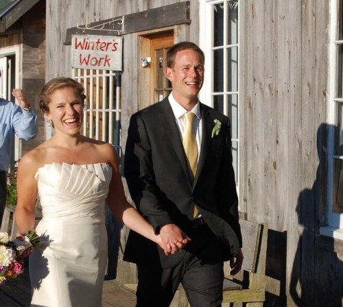 Robin and his beautiful bride Stephanie