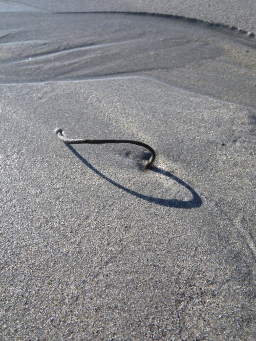 New Year's Day 2012. Low tide near old Coast Guard Station, Islesford